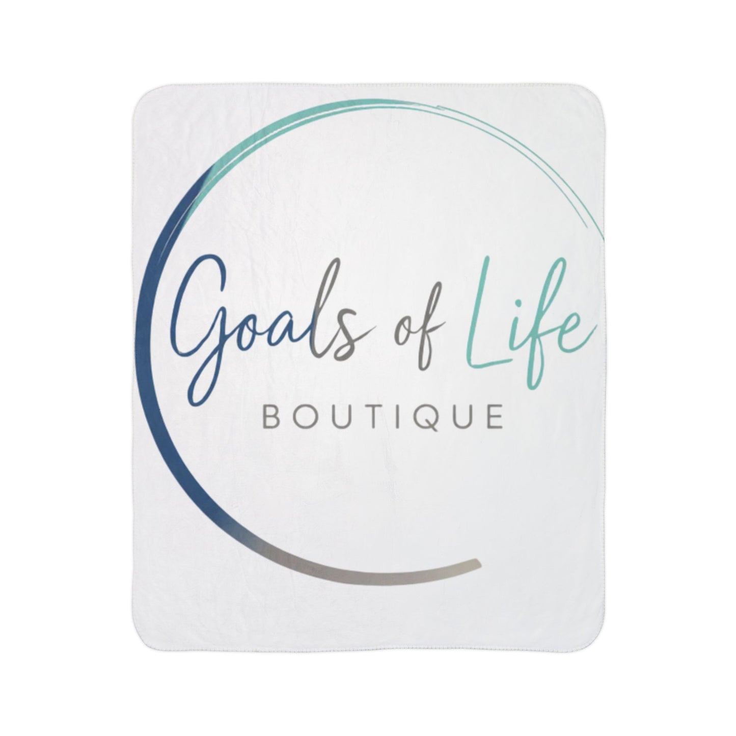 Goals of Life Boutique Sherpa Blanket