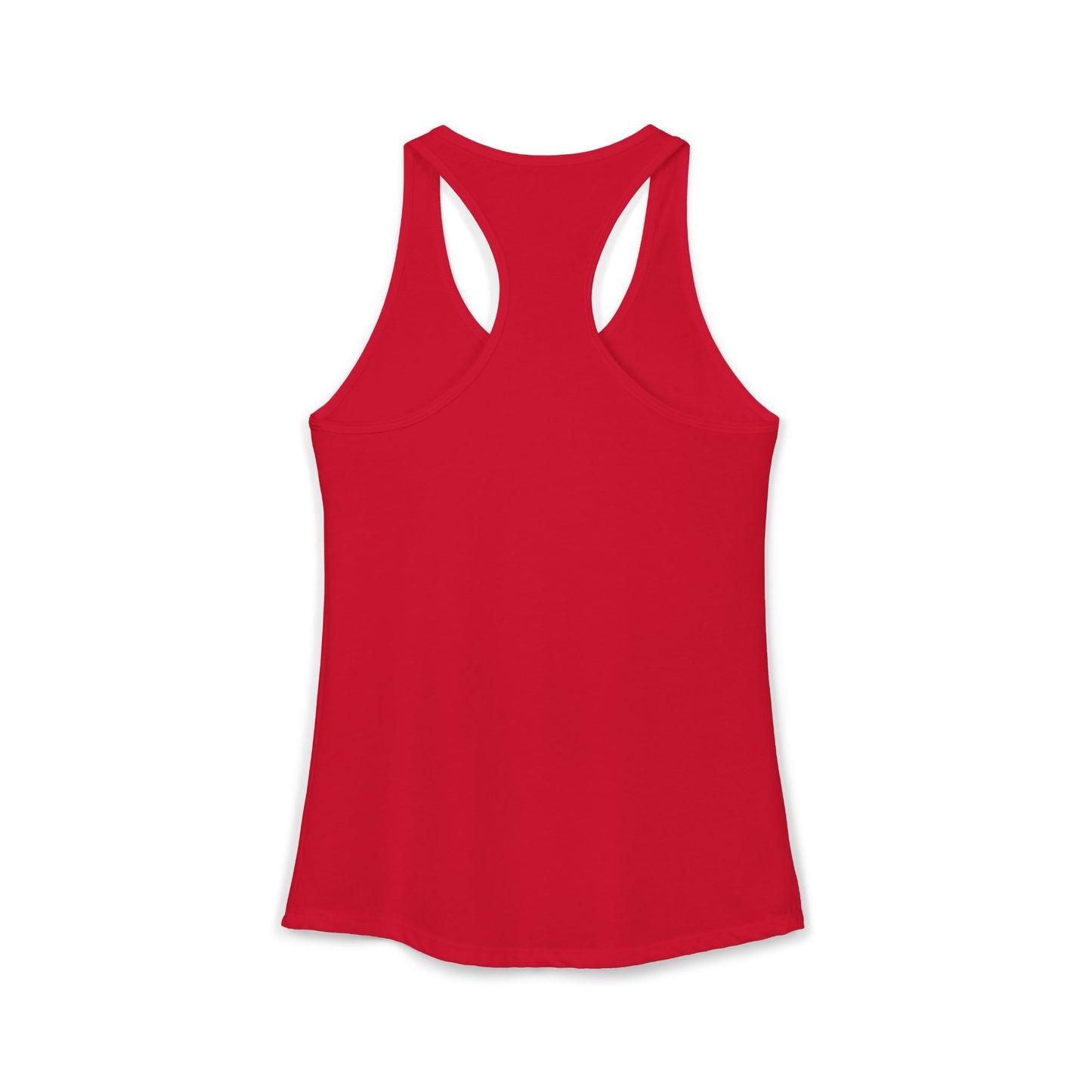 (Colors)bull-flowers--Women's Ideal Racerback Tank