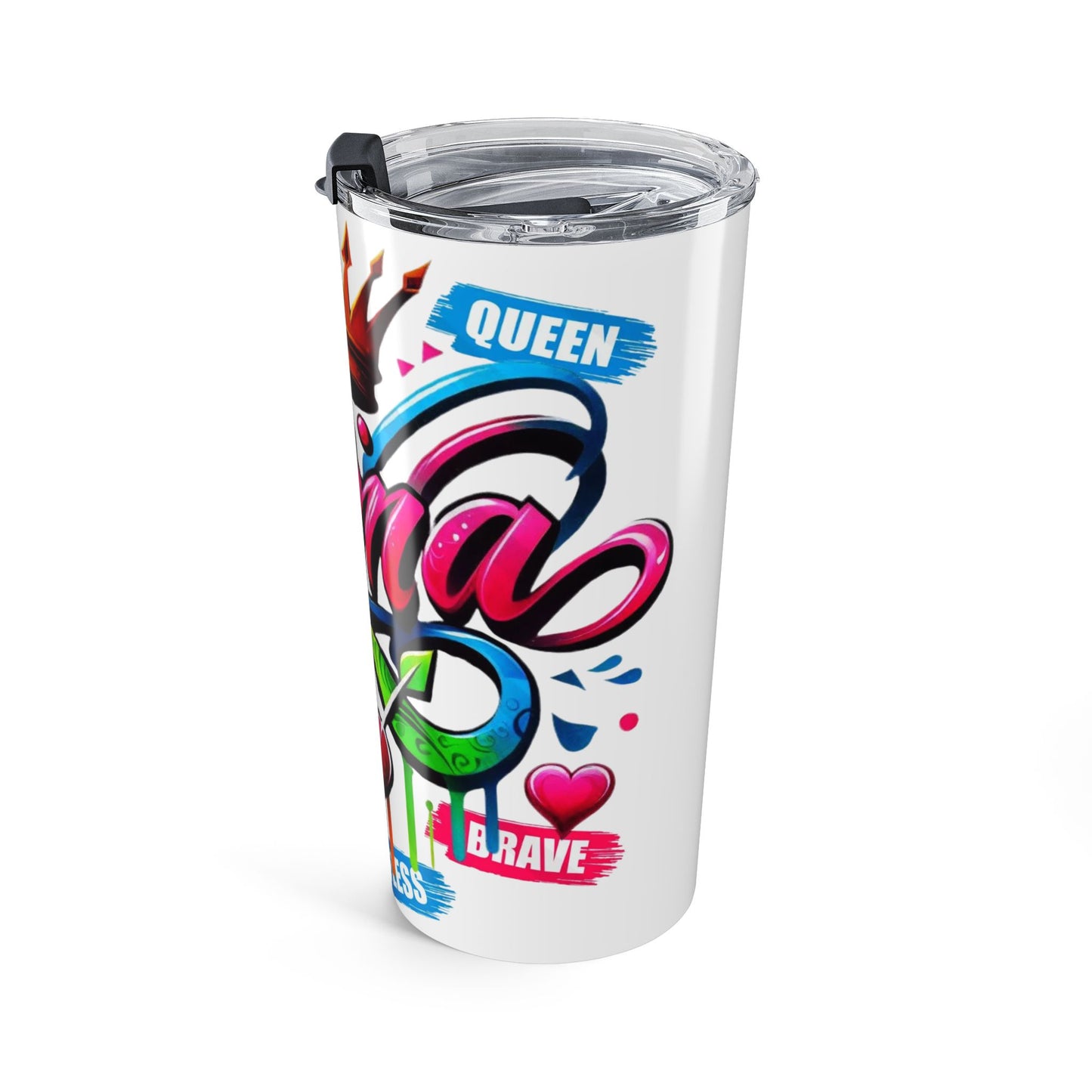 Colorful Mama Crown & Heart 20oz Tumbler