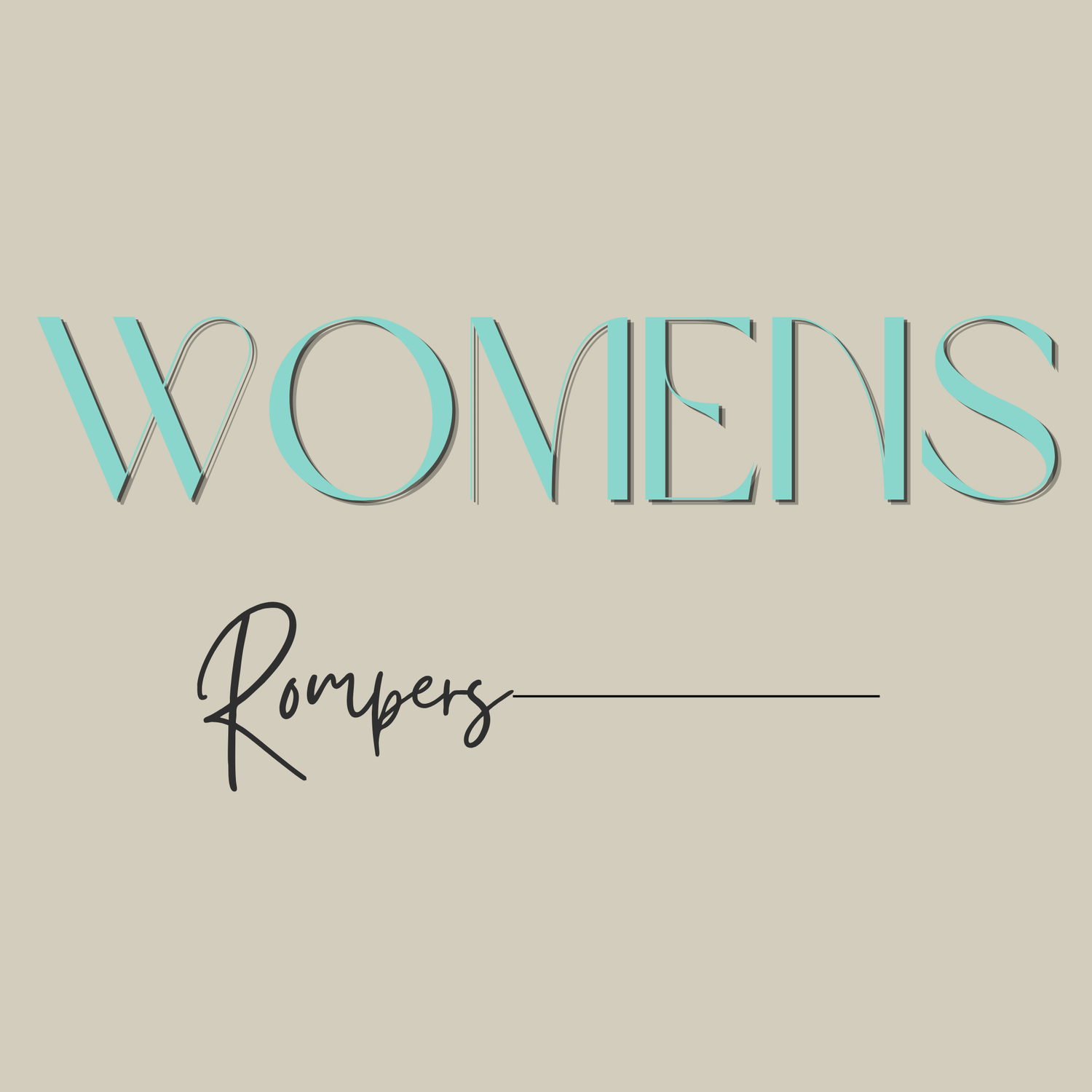 Women's Rompers