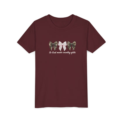 Youth Tee — Bow Design