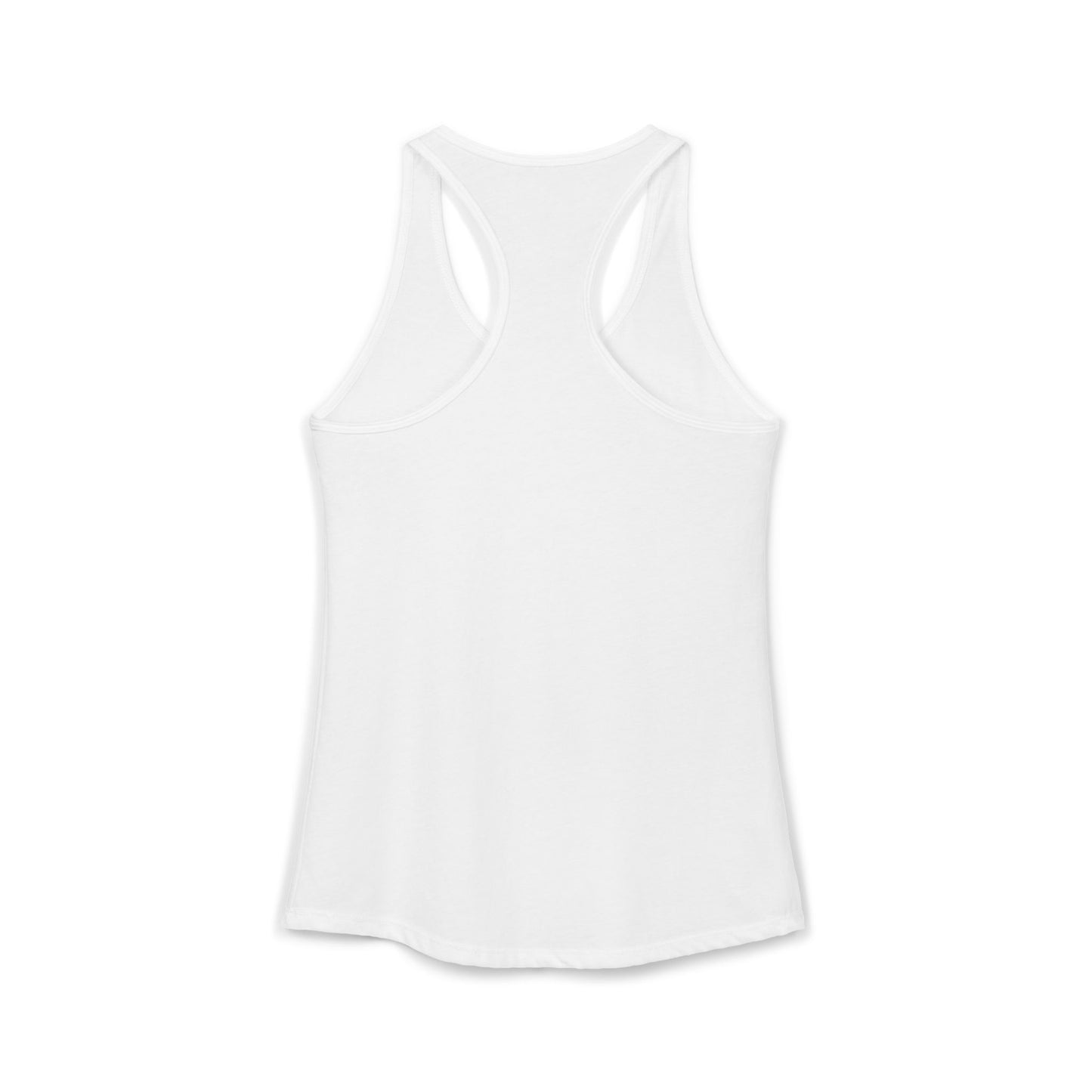 (Colors)bull-flowers--Women's Ideal Racerback Tank