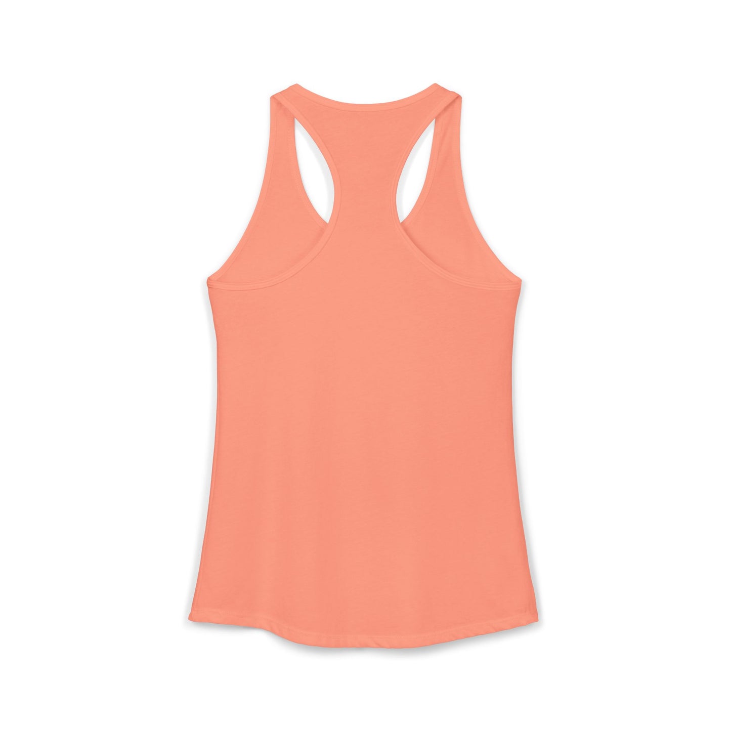 (Colors)bull-flowers--Women's Ideal Racerback Tank