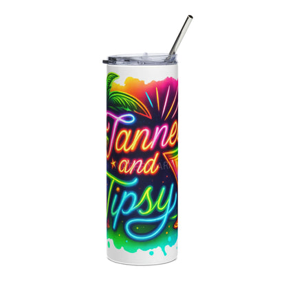 Tanned and Tipsy 20oz Stainless