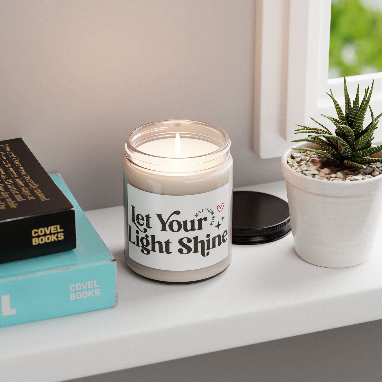 Let Your Light Shine Candle