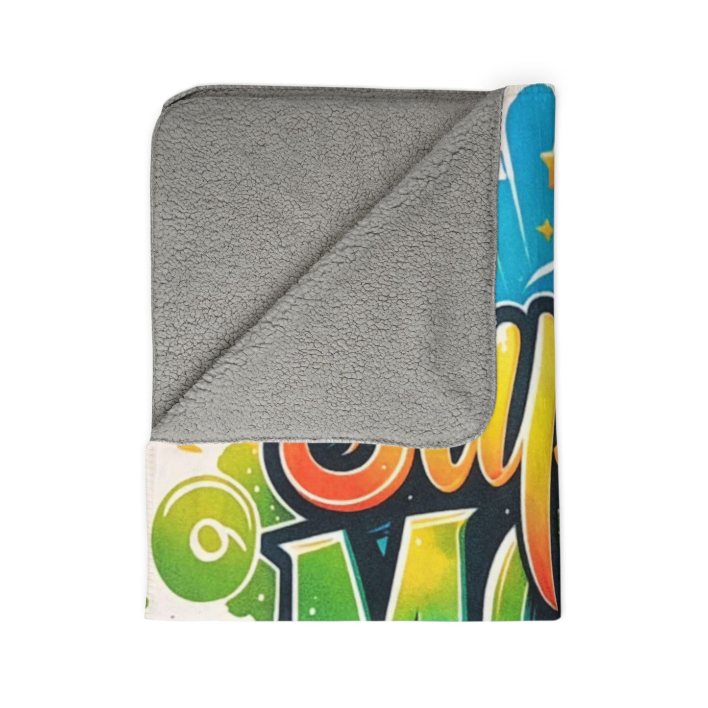 Super Mom Fleece Sherpa Blanket