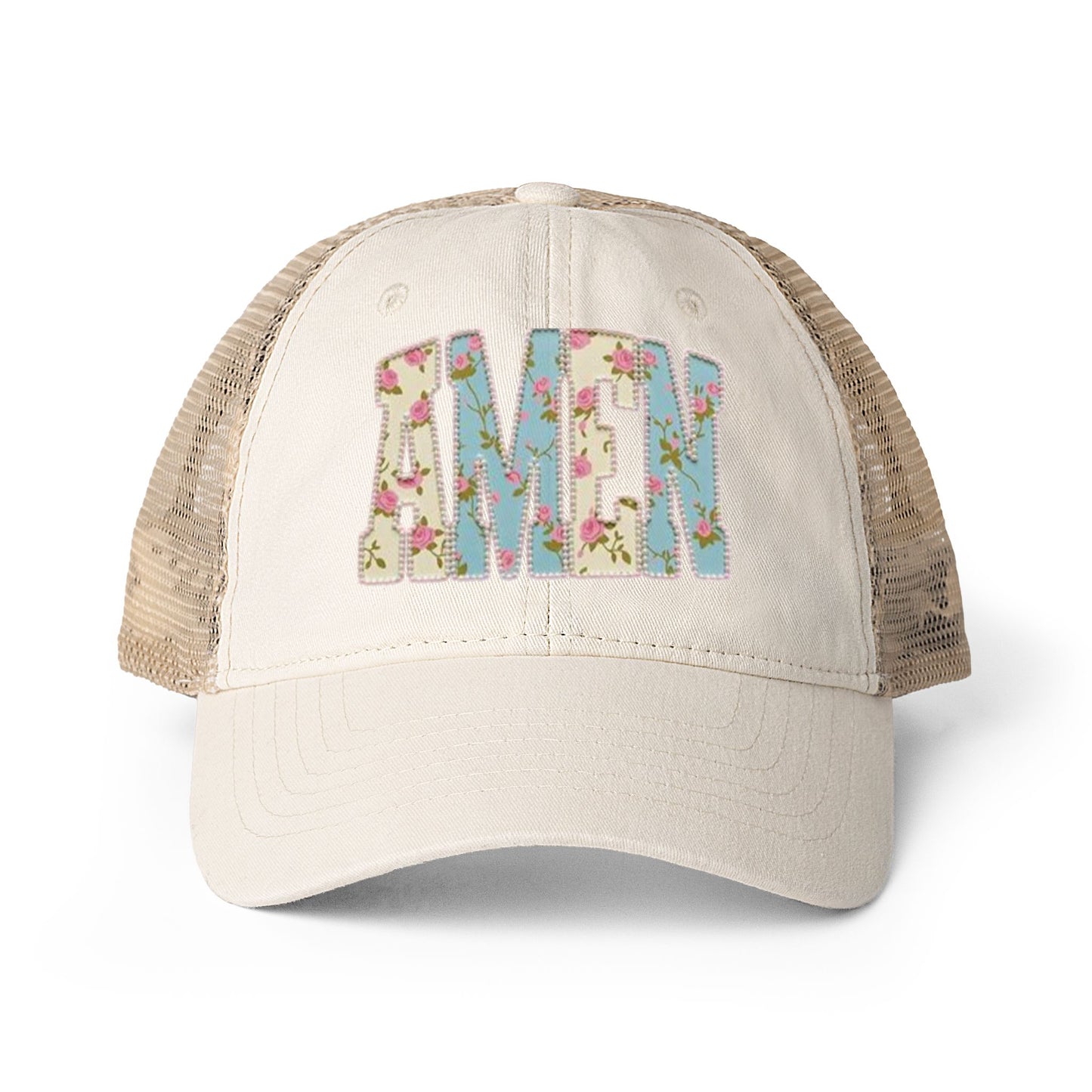 (Colors) AMEN-- Mesh-Back Cap