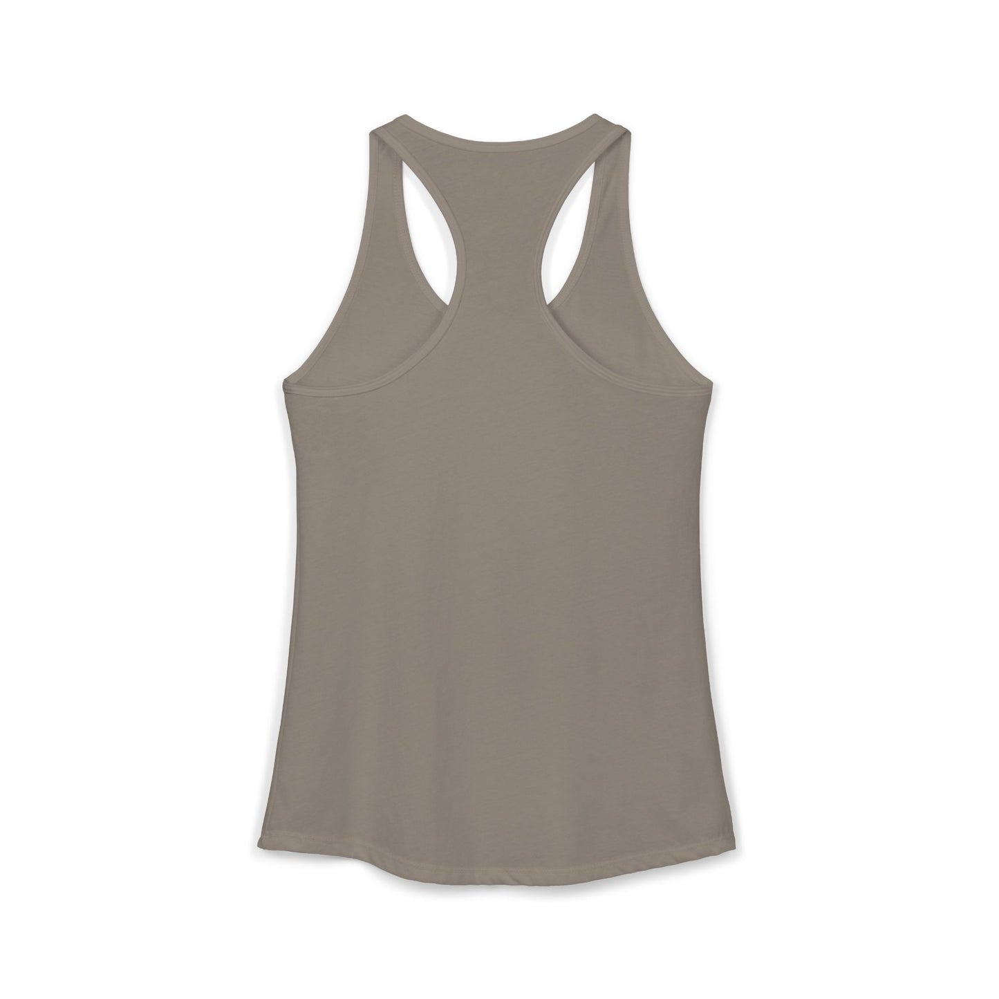 (Colors)bull-flowers--Women's Ideal Racerback Tank