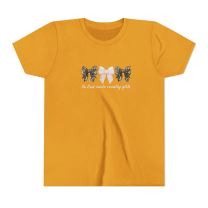 Youth Tee — Bow Design