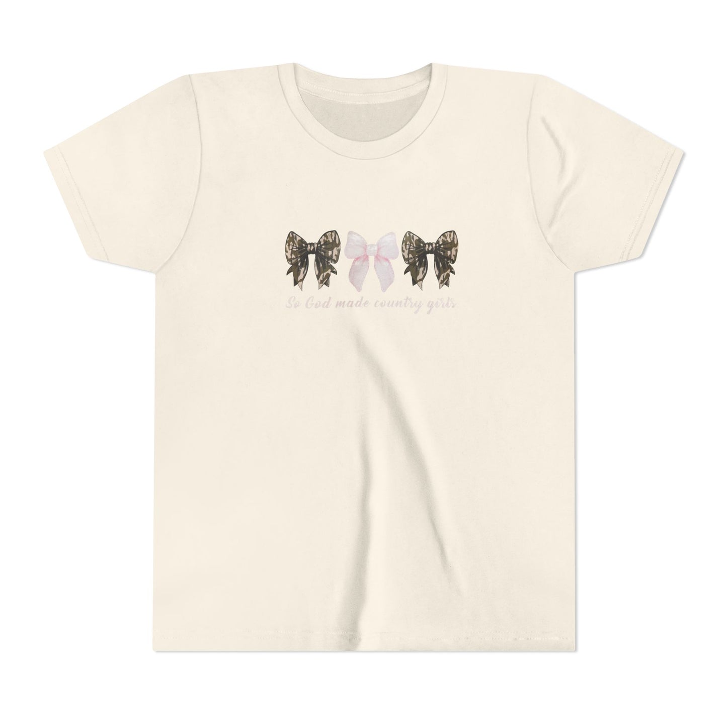 Youth Tee — Bow Design