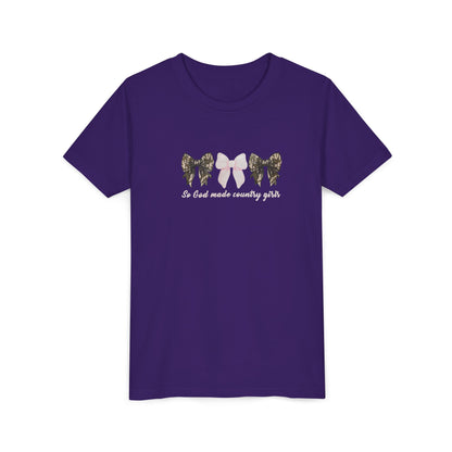 Youth Tee — Bow Design