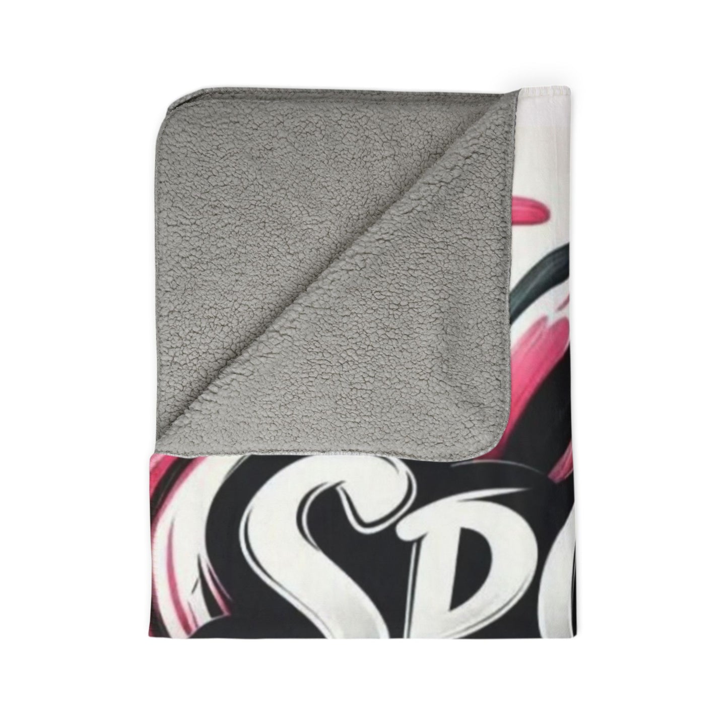 Sports Mom Sherpa Blanket — Cozy Fleece Throw for Game Days & Mom Gifts