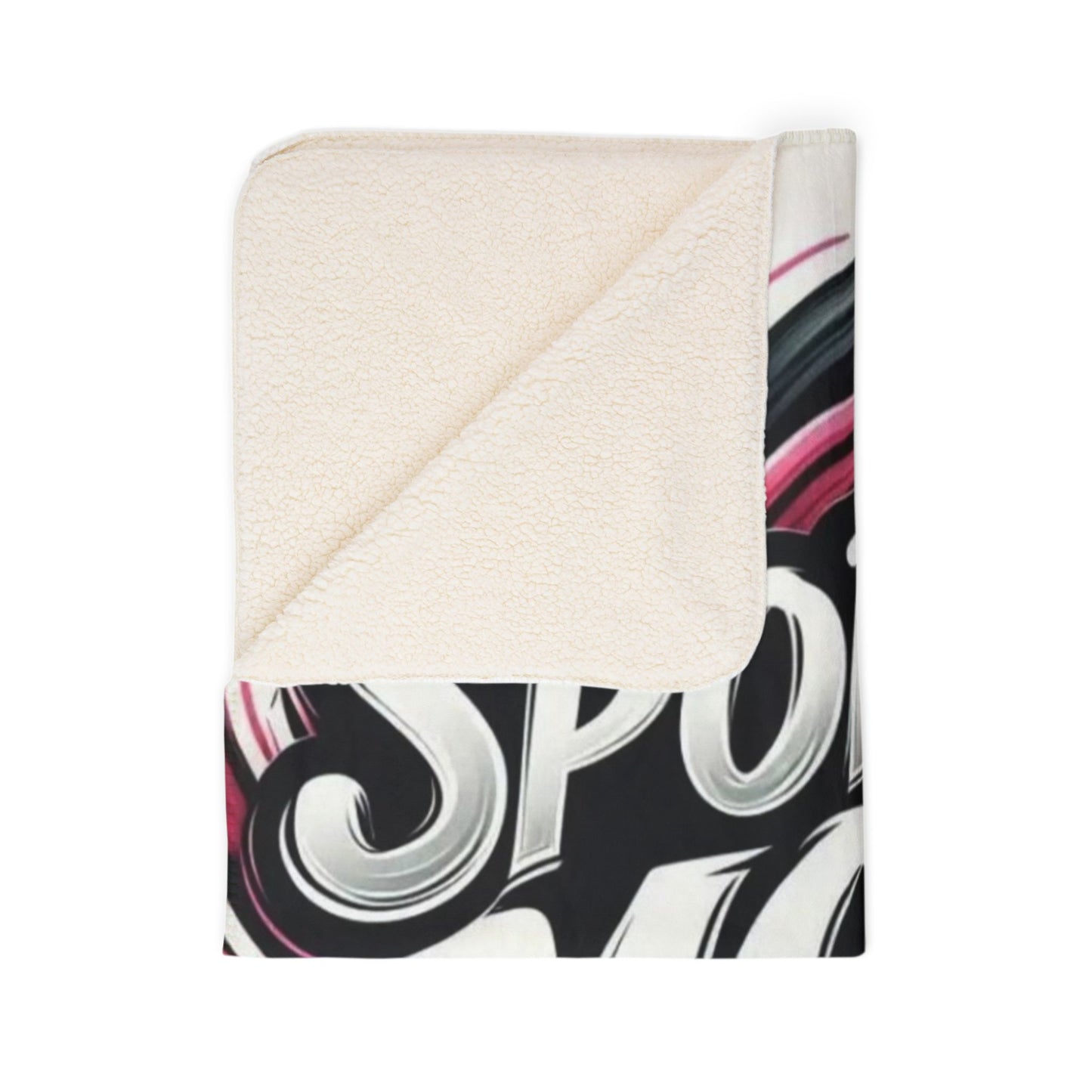 Sports Mom Sherpa Blanket — Cozy Fleece Throw for Game Days & Mom Gifts