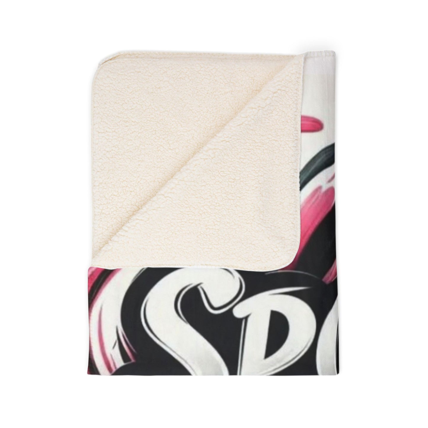 Sports Mom Sherpa Blanket — Cozy Fleece Throw for Game Days & Mom Gifts