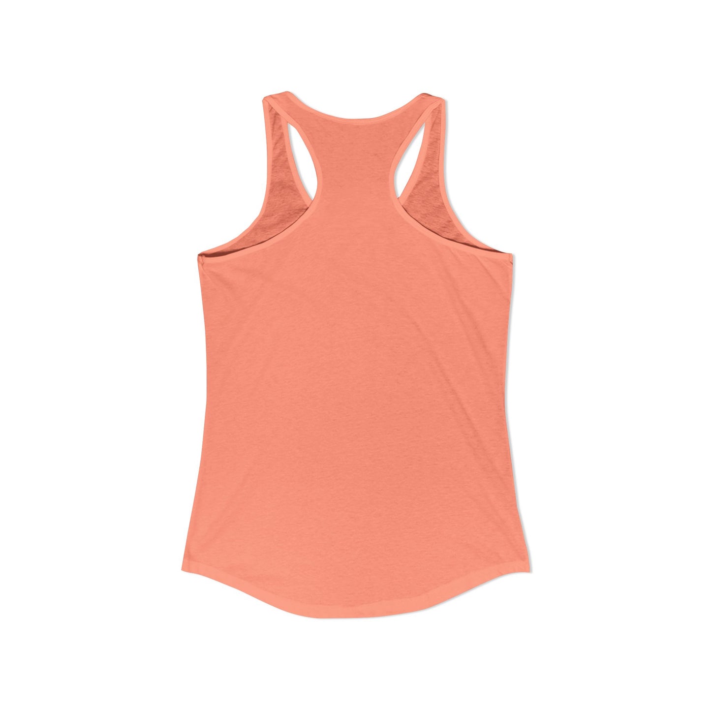 (Colors)bull-flowers--Women's Ideal Racerback Tank