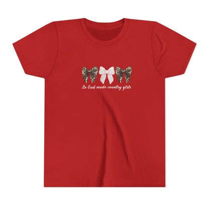 Youth Tee — Bow Design