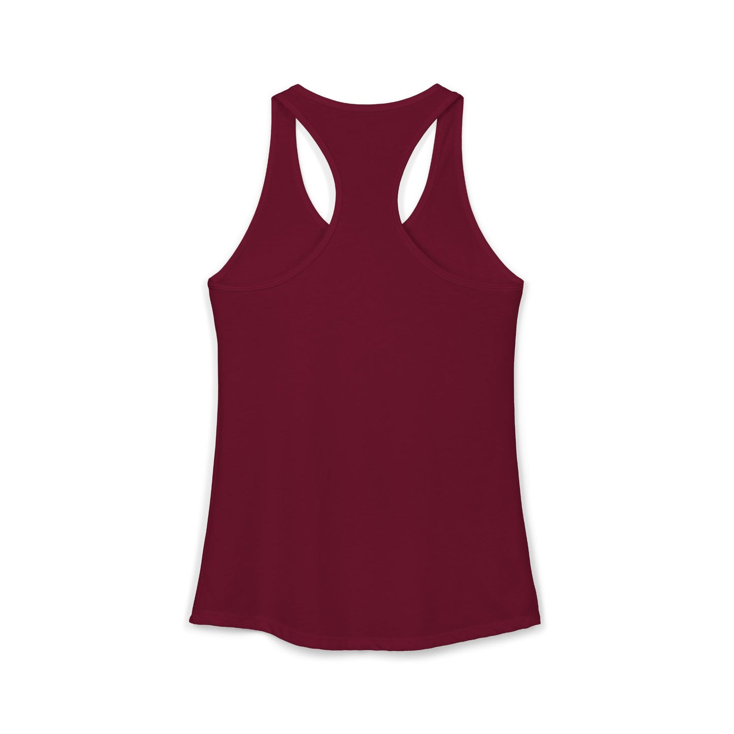 (Colors)bull-flowers--Women's Ideal Racerback Tank