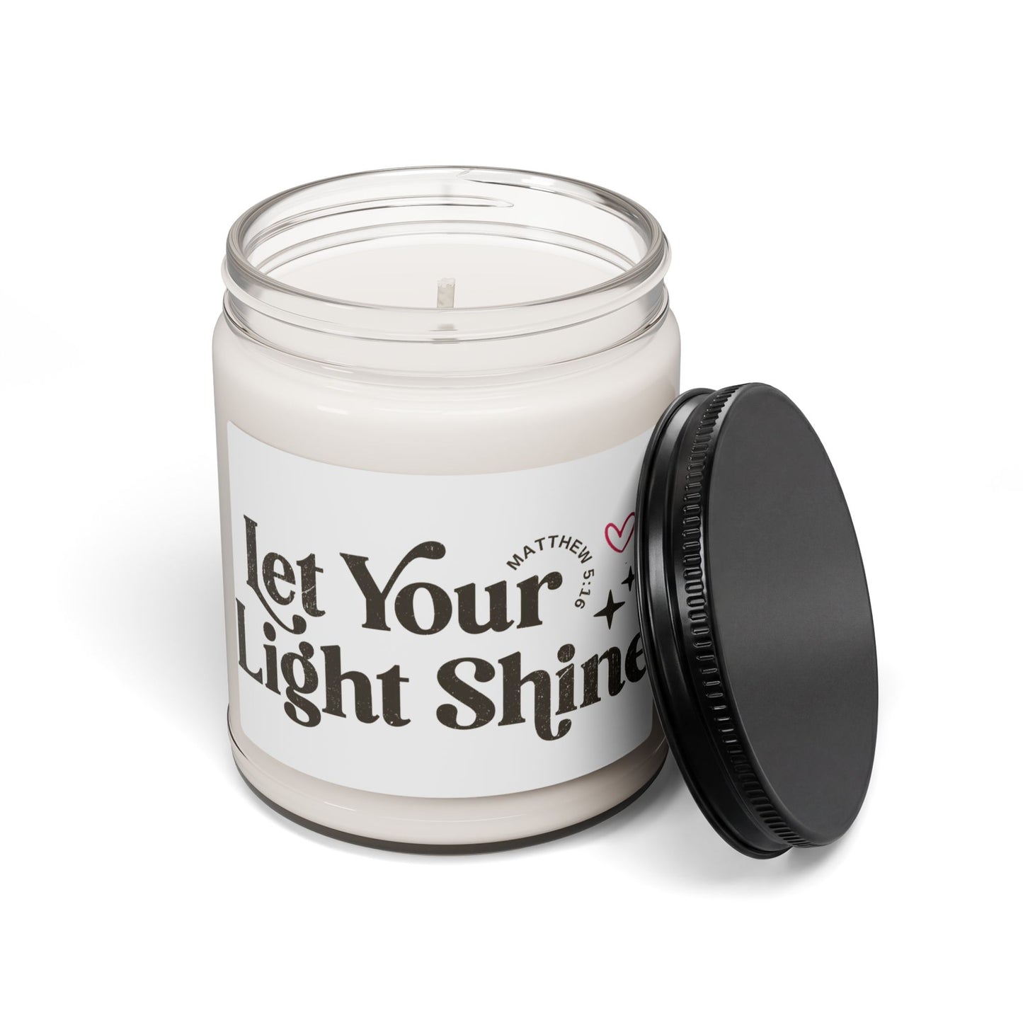 Let Your Light Shine Candle