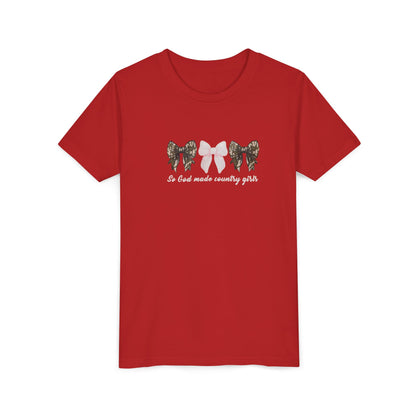 Youth Tee — Bow Design