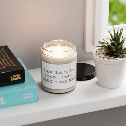 CALM DOWN CANDLE — 9 oz Scented Jar