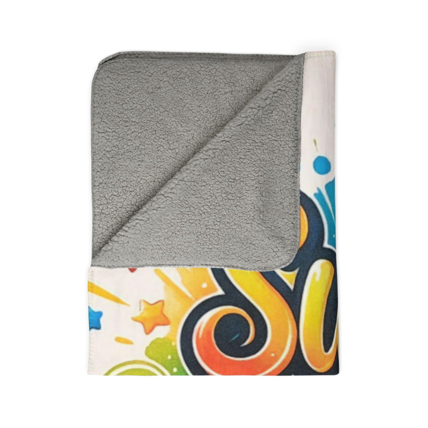 Super Mom Fleece Sherpa Blanket