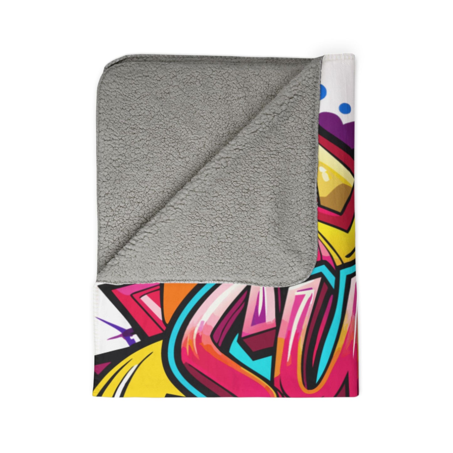 Super Mom Fleece Sherpa Blanket