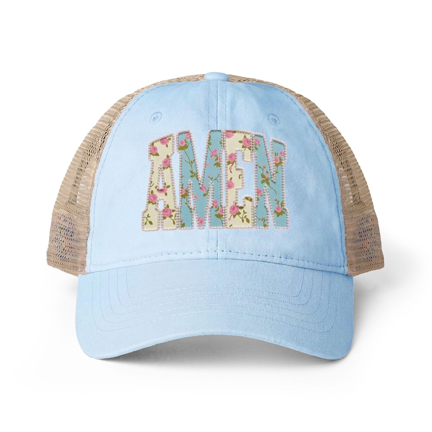(Colors) AMEN-- Mesh-Back Cap