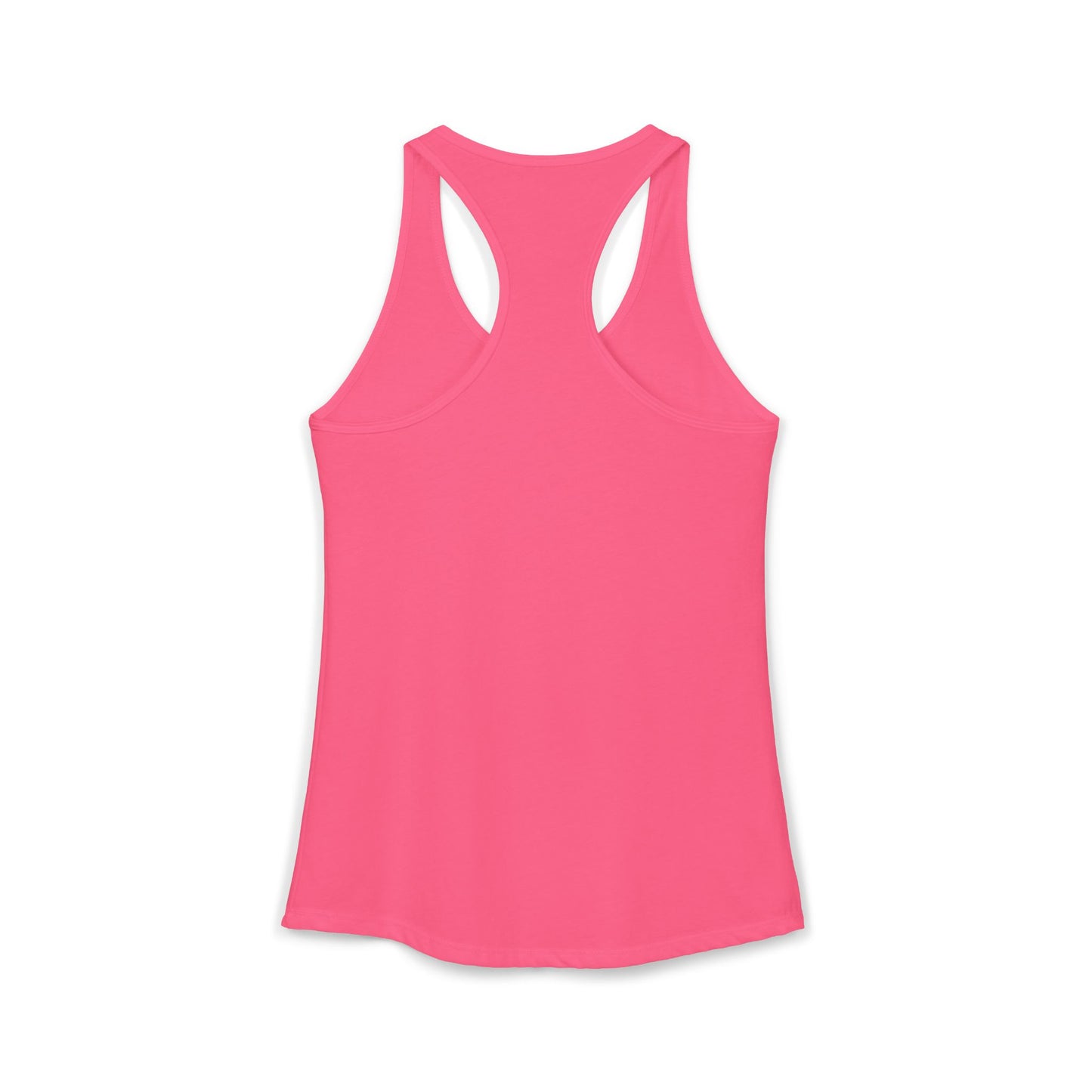 (Colors)bull-flowers--Women's Ideal Racerback Tank