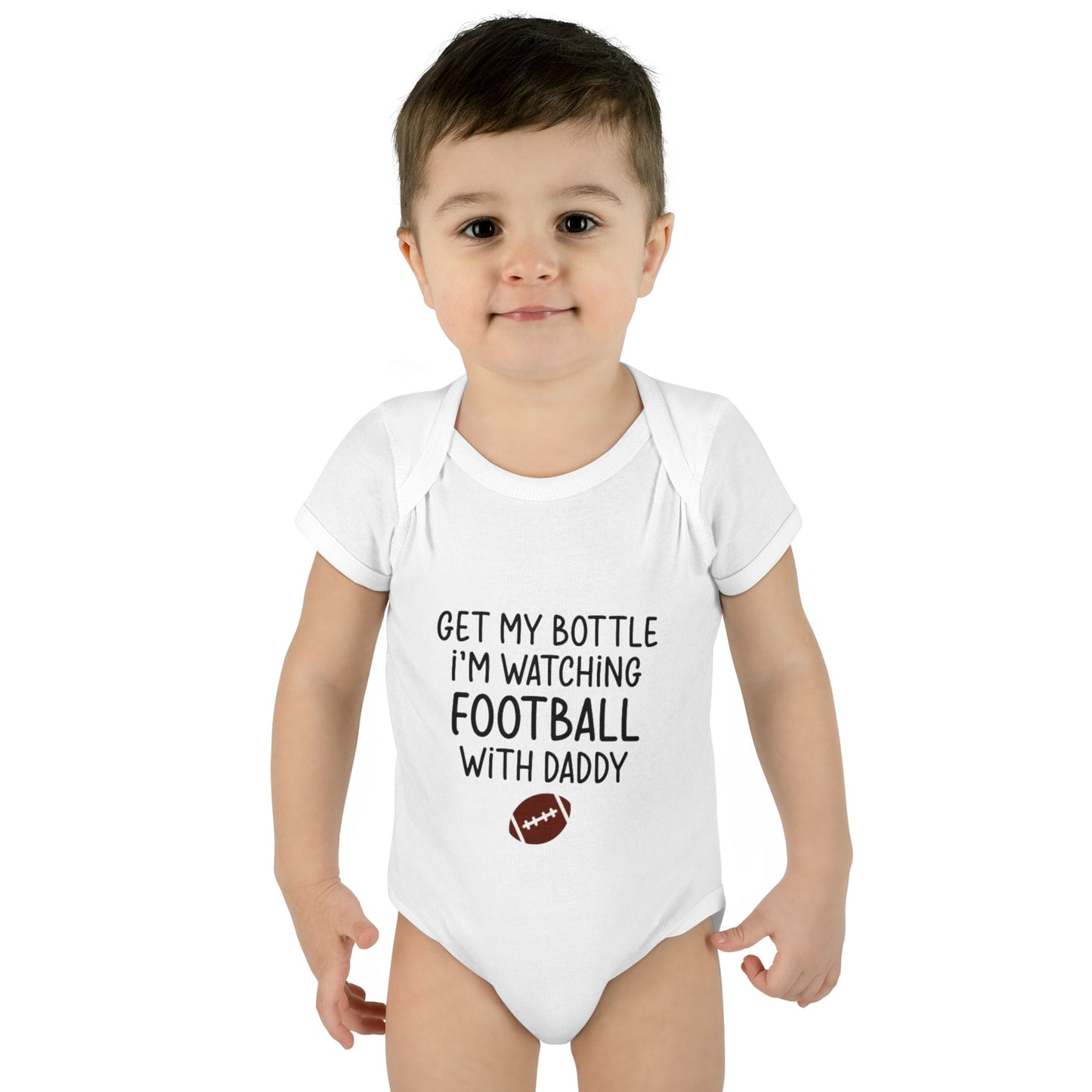 (Cute 0-24MN Football Outfit)