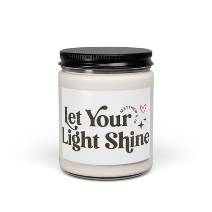 Let Your Light Shine Candle