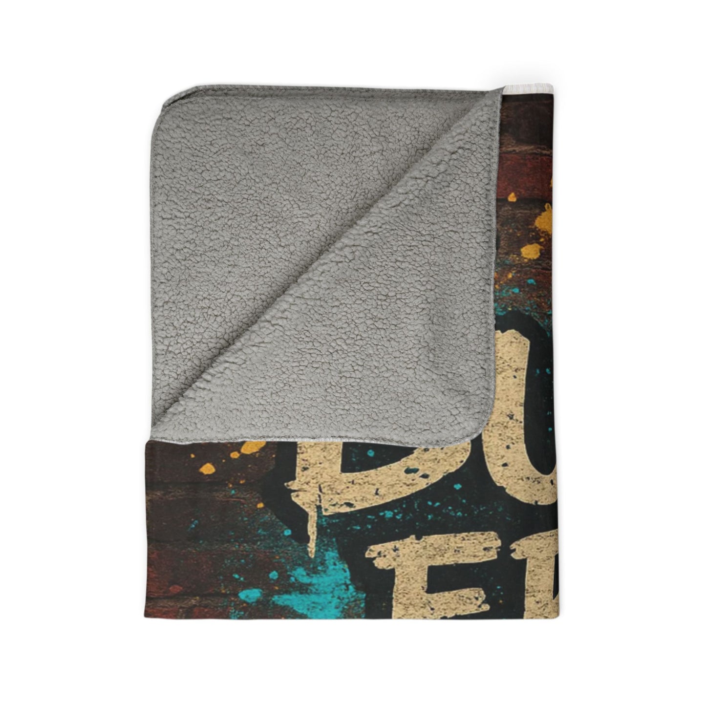 Built From The Struggle Sherpa Blanket