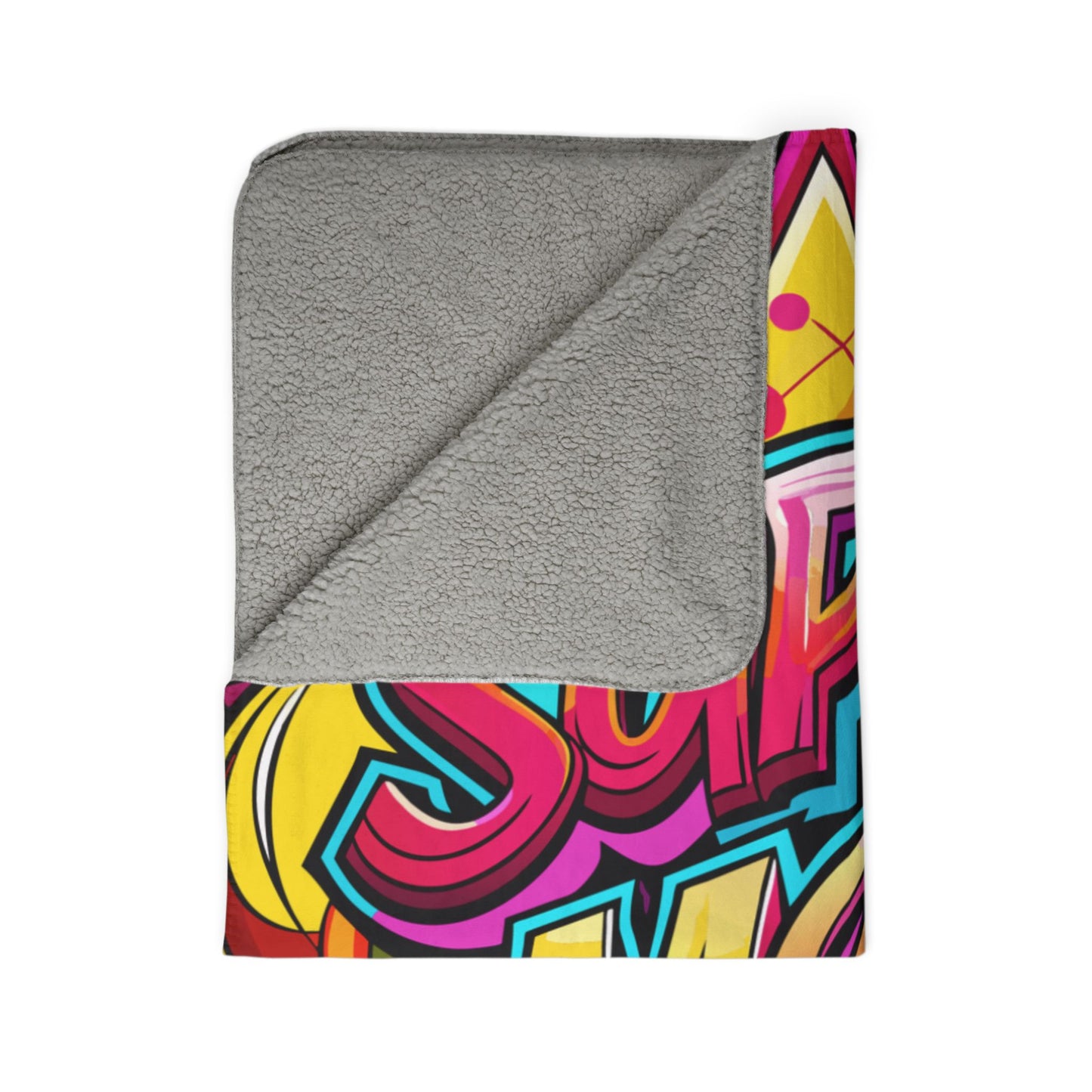 Super Mom Fleece Sherpa Blanket