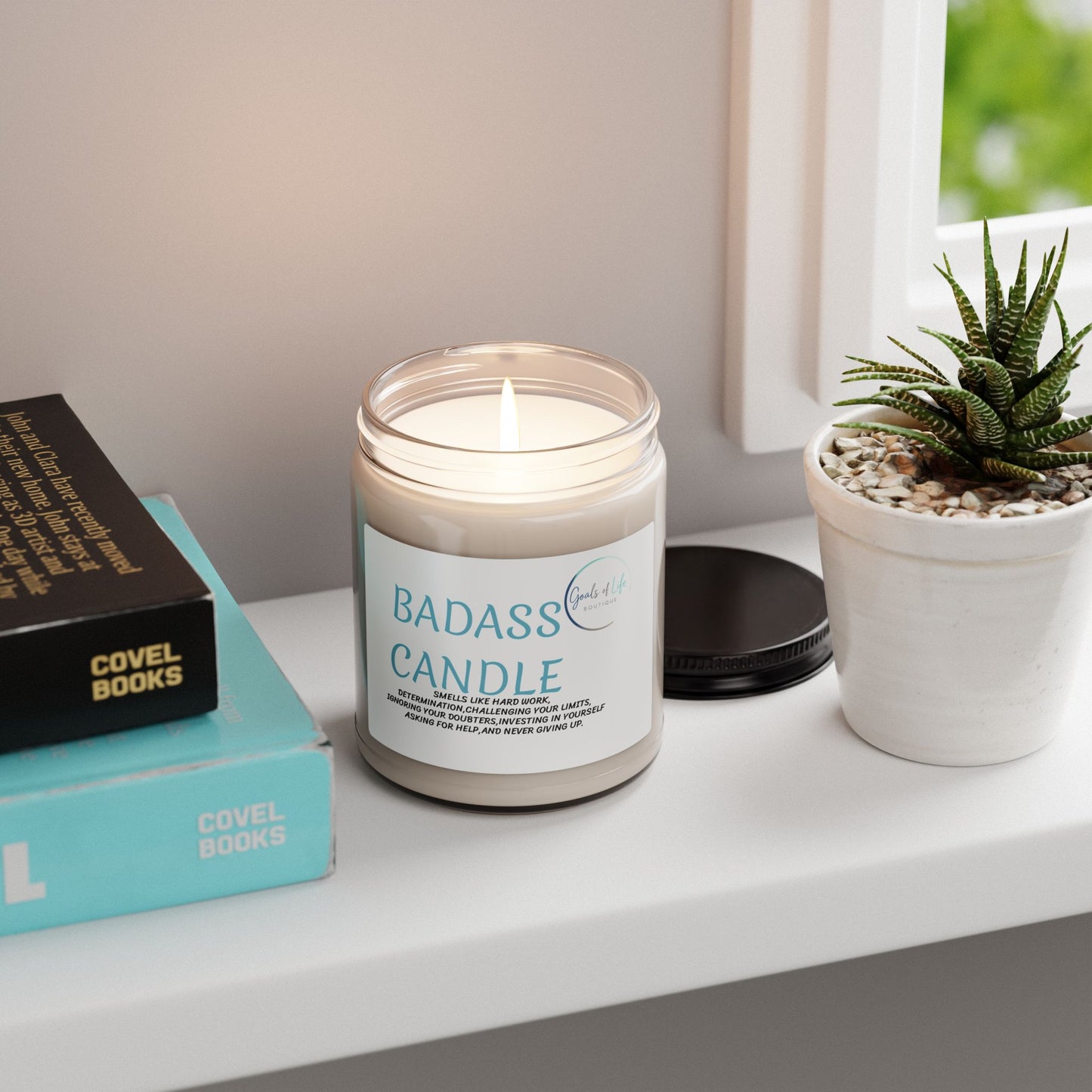 BADASS GOALS OF LIFE  Scented Soy Candle