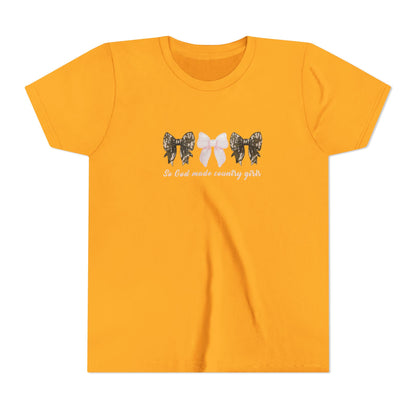 Youth Tee — Bow Design