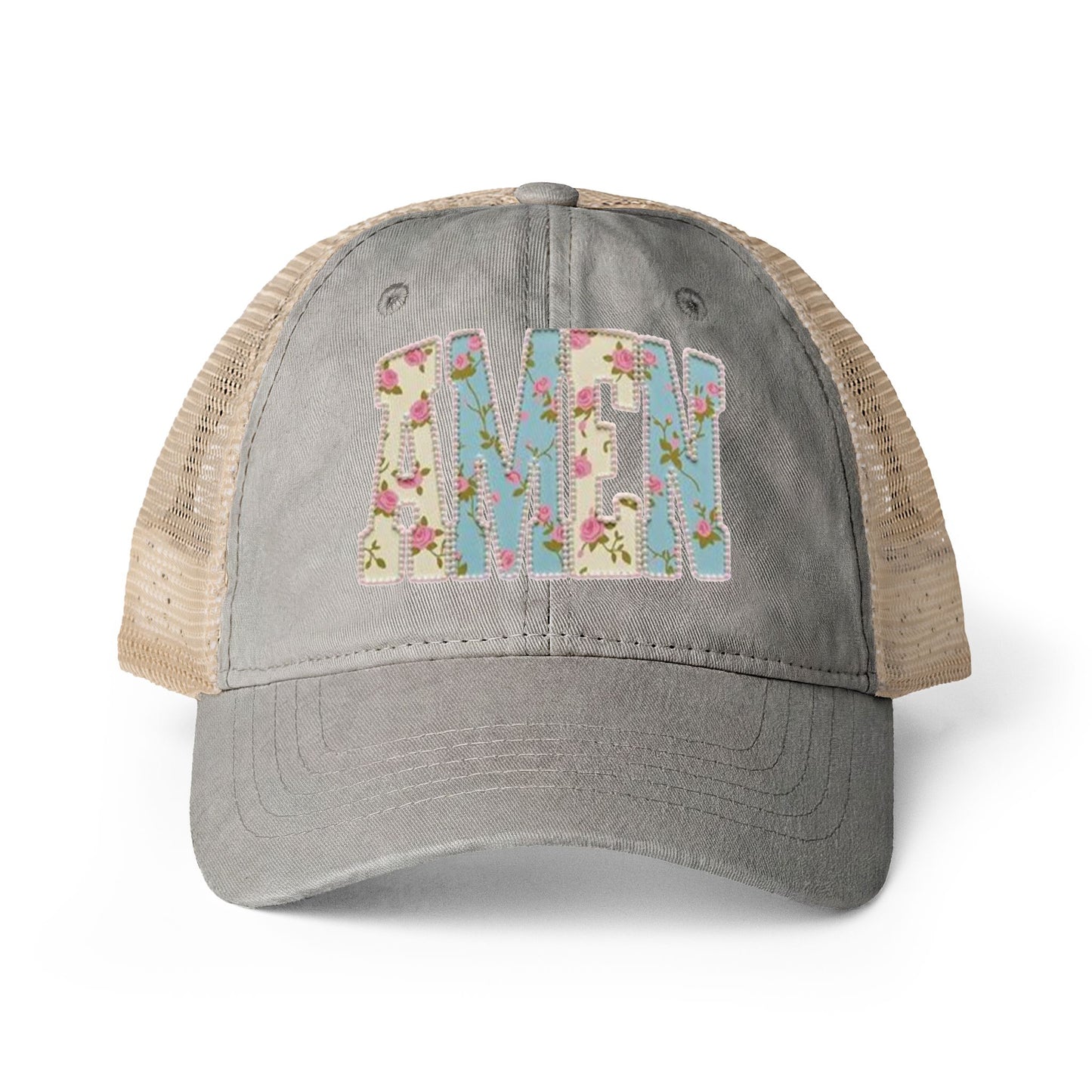 (Colors) AMEN-- Mesh-Back Cap