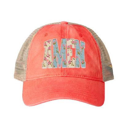 (Colors) AMEN-- Mesh-Back Cap