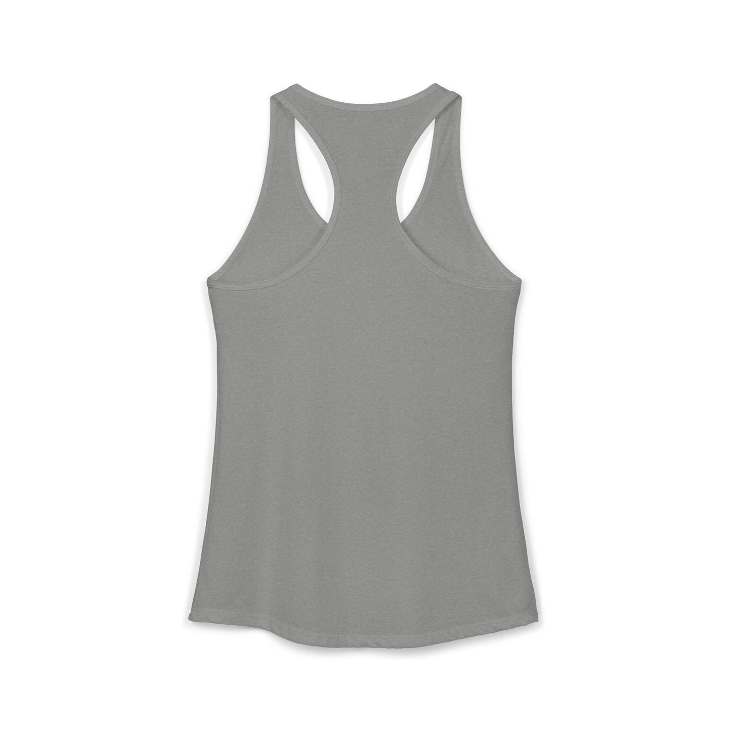 (Colors)bull-flowers--Women's Ideal Racerback Tank