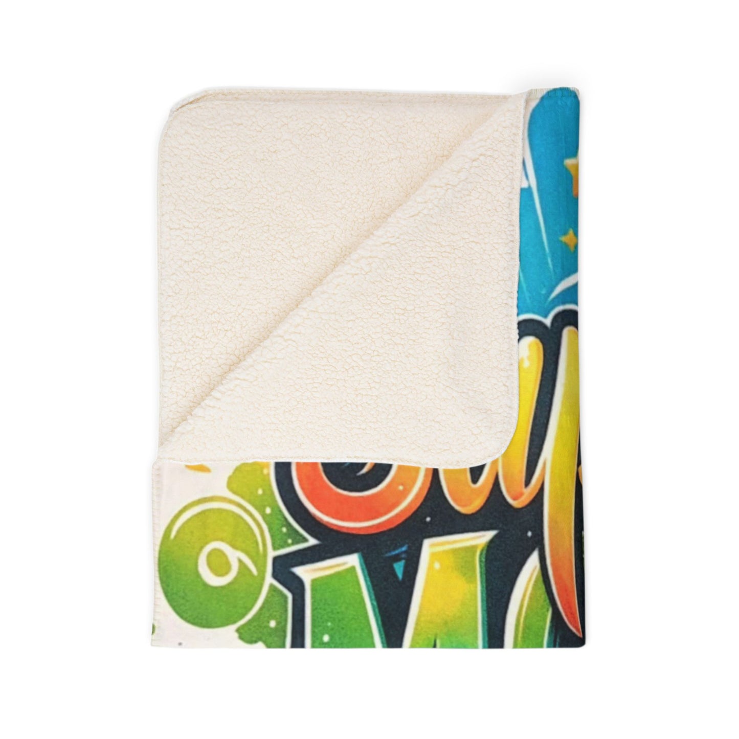 Super Mom Fleece Sherpa Blanket