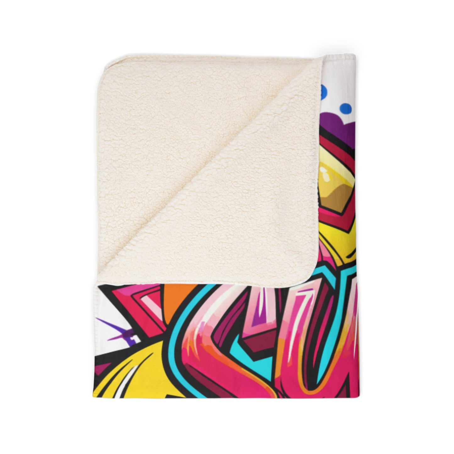 Super Mom Fleece Sherpa Blanket