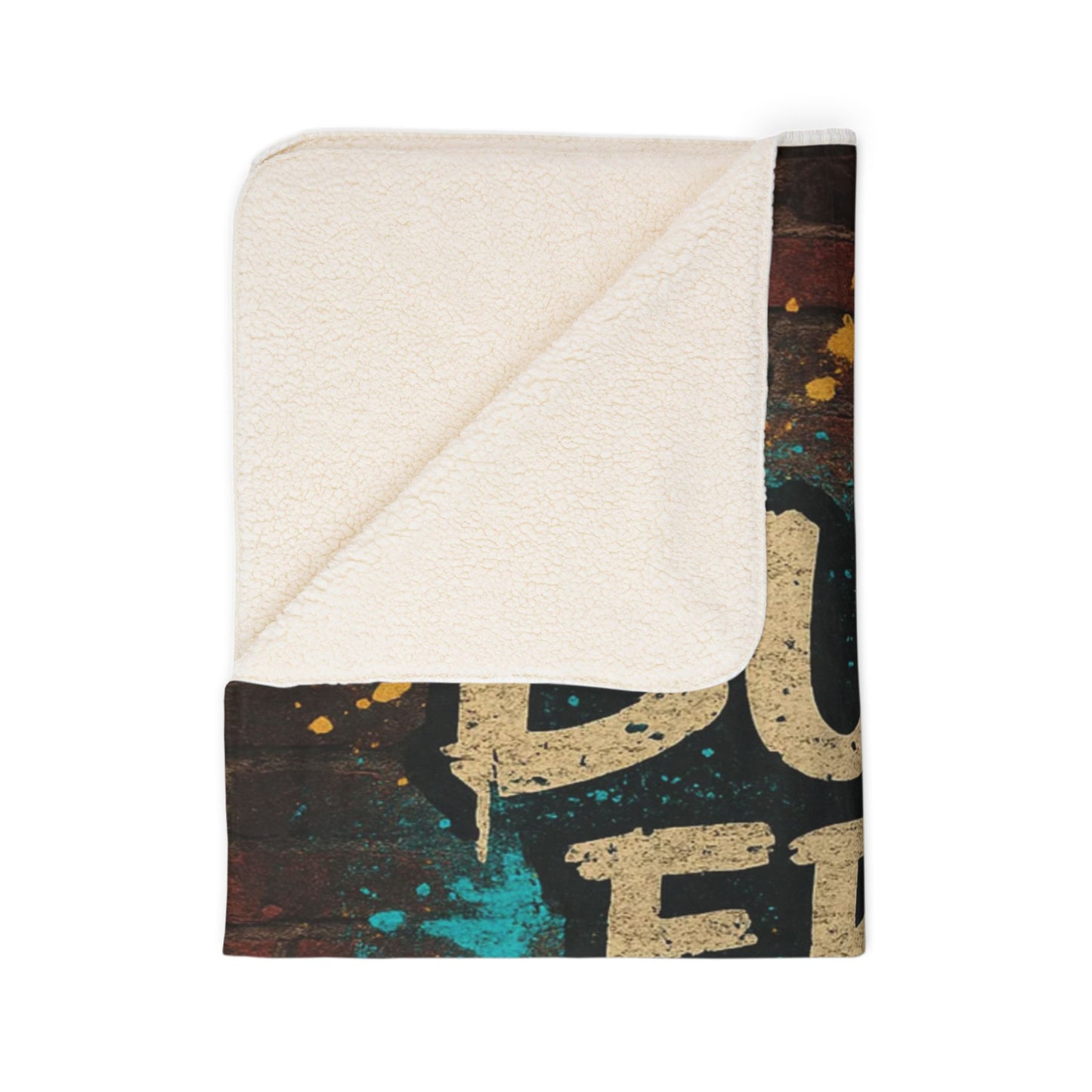 Built From The Struggle Sherpa Blanket